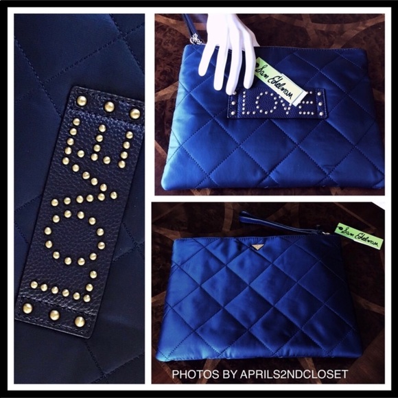 SAM EDELMAN OVERSIZED WRISTLET CLUTCH POUCH A3C - Picture 6 of 8